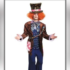 Mad Hatter Deluxe Costume size L/XL